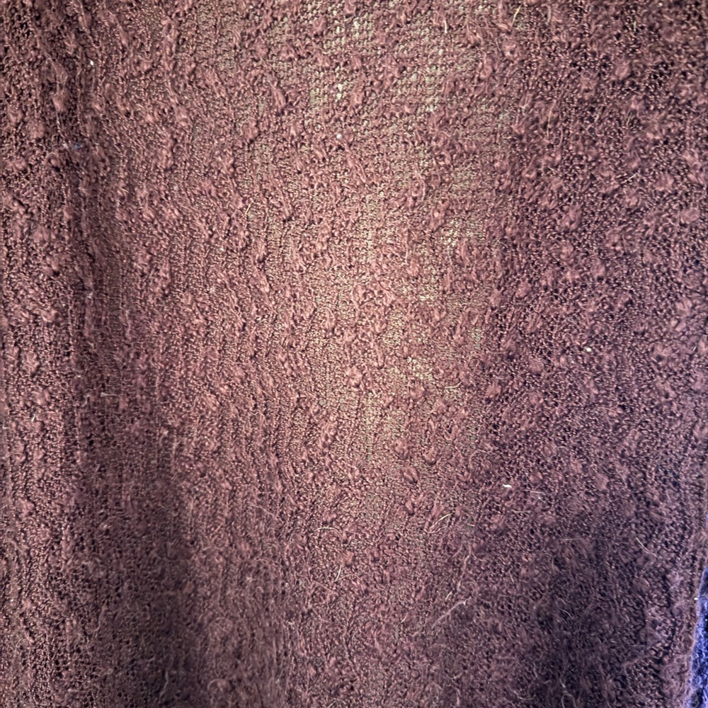 Cloud Chaser Women's Dark Purple Cardigan - Picture 4 of 4